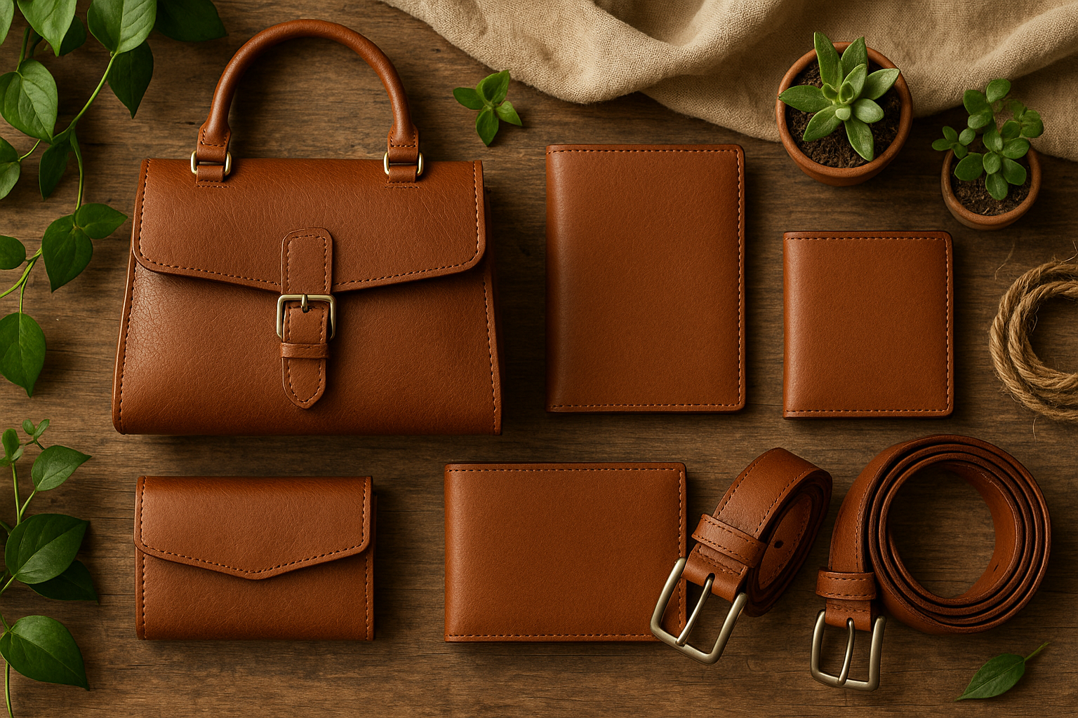 Leather Accessories in Sustainable Fashion